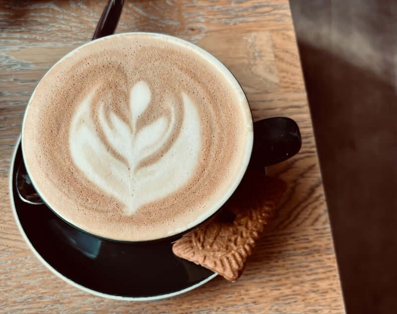 Latte met speculoos